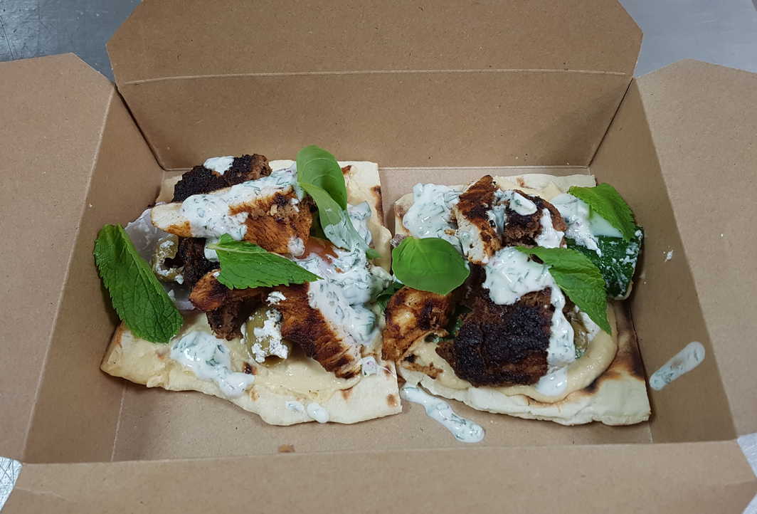 Aaron's Greek Street Food Box