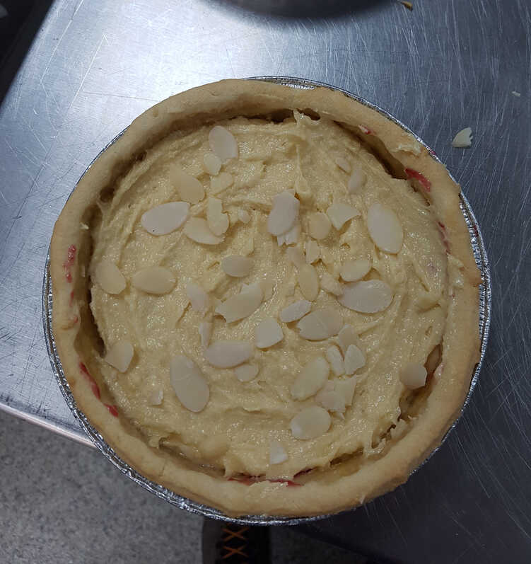 Filled Tart Ready for Baking