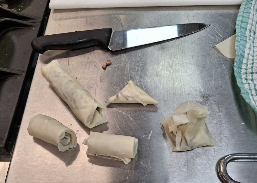 Various Spring Roll Wrappings.