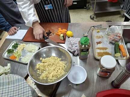 Making Couscous