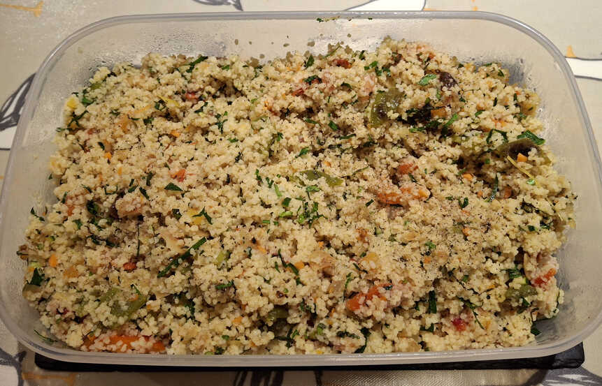 Finished Couscous