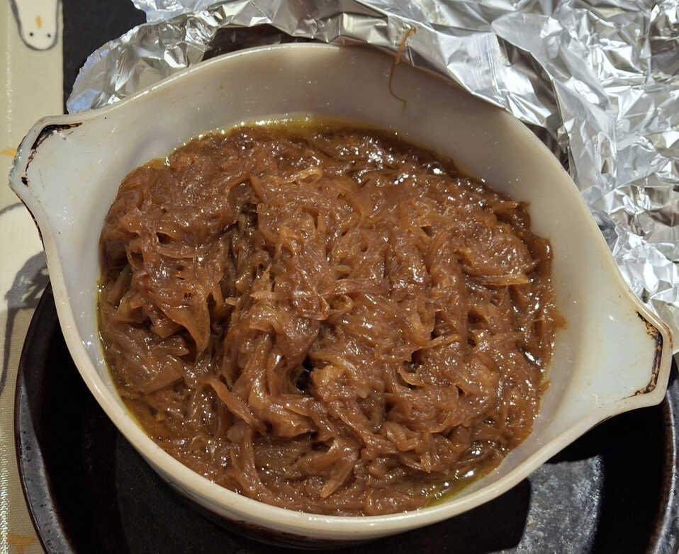 The Many Stages of Onion Caramelization - Stage One.