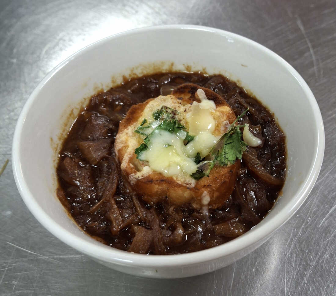 Paul's French Onion Soup.