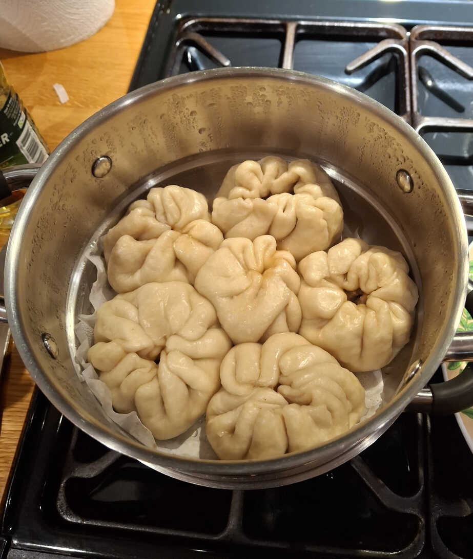 Steaming Filled Baozi