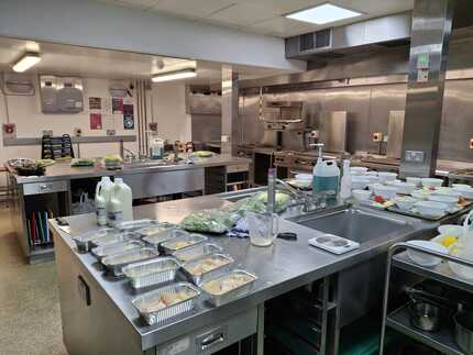 The Kitchen is Prepared.