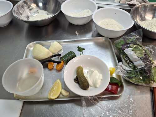 The Day's Ingredients.