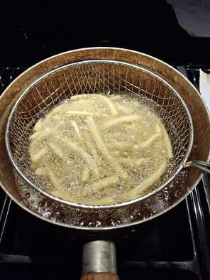 Frying French Fries