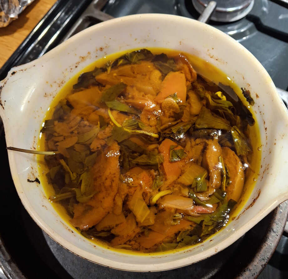 Slow-Cooked Tomato Sauce from a Low Oven.