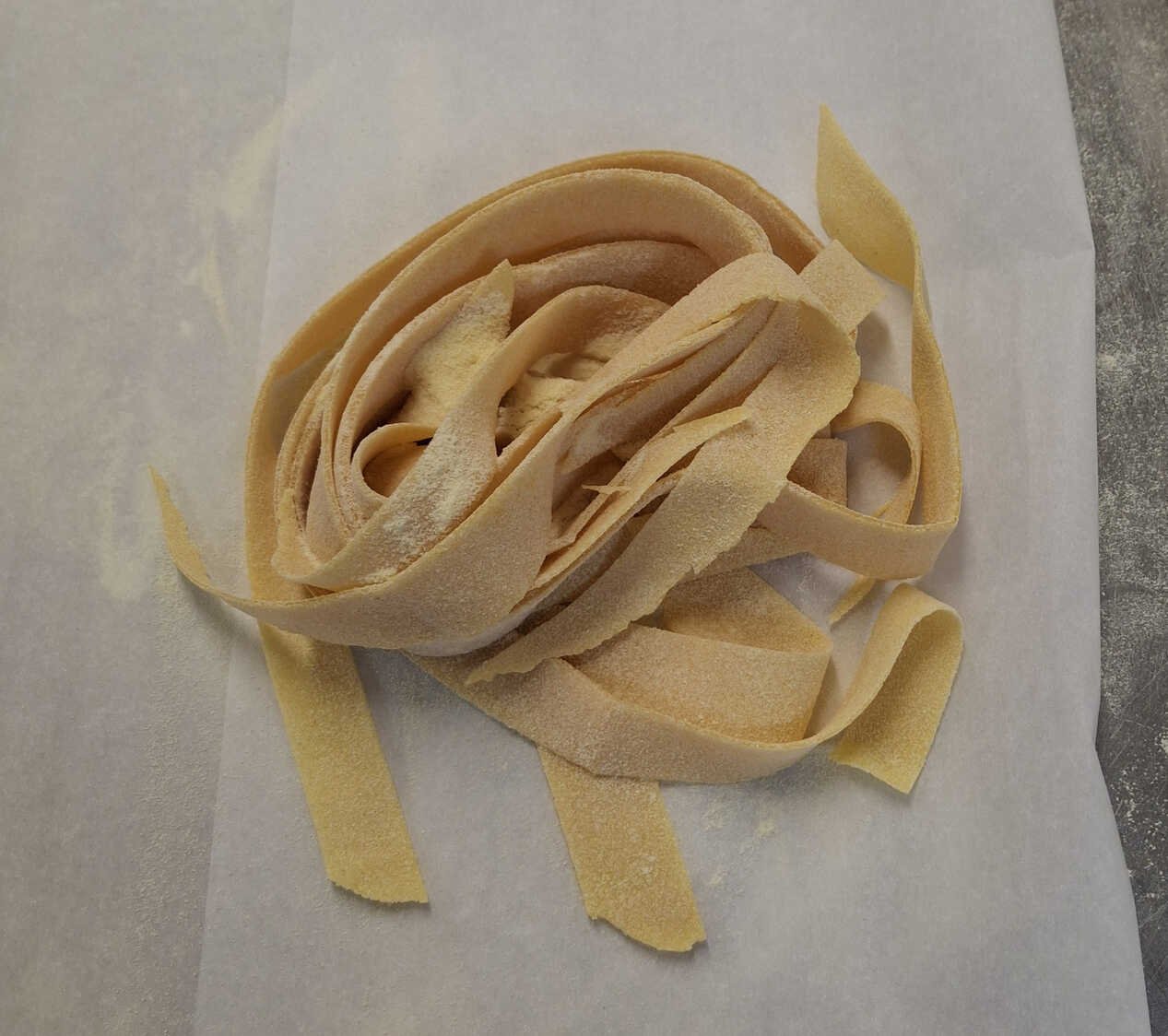 Teach Paul's pasta nest.