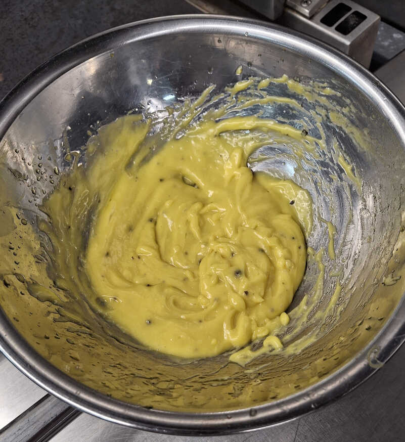 Hollandaise. Whisked.