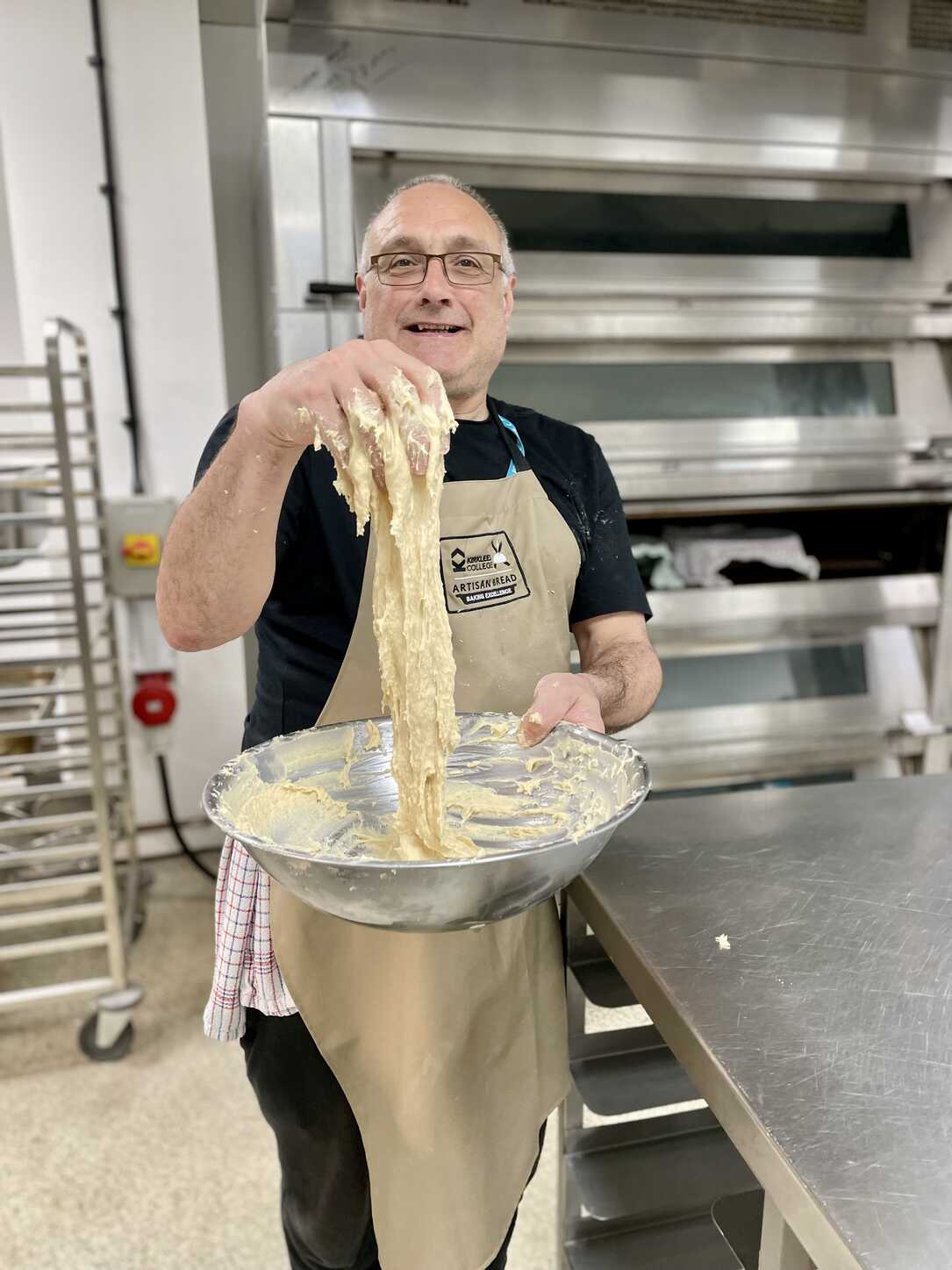 Your dough must be THIS sticky to play!
