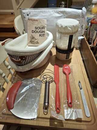 Our Sourdough Starter Kit.