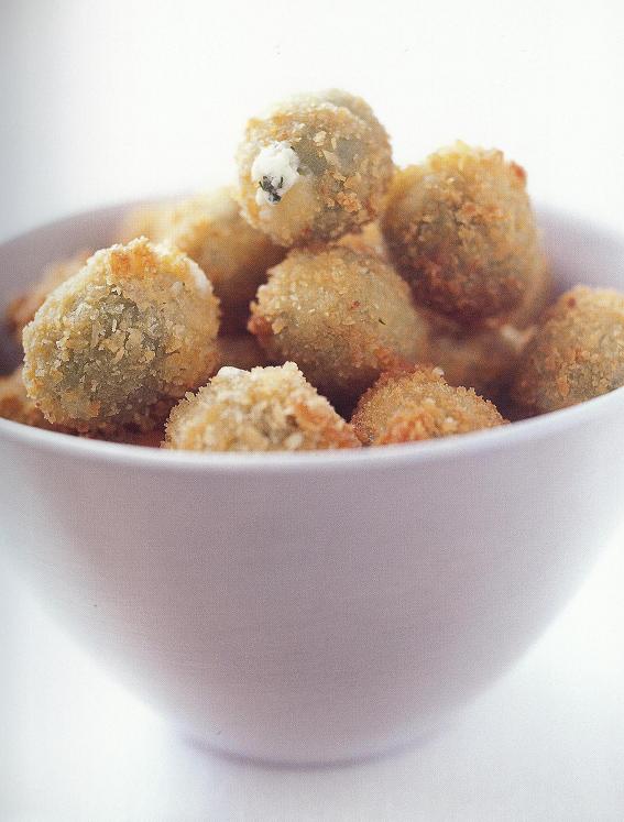 Fried Green Olives