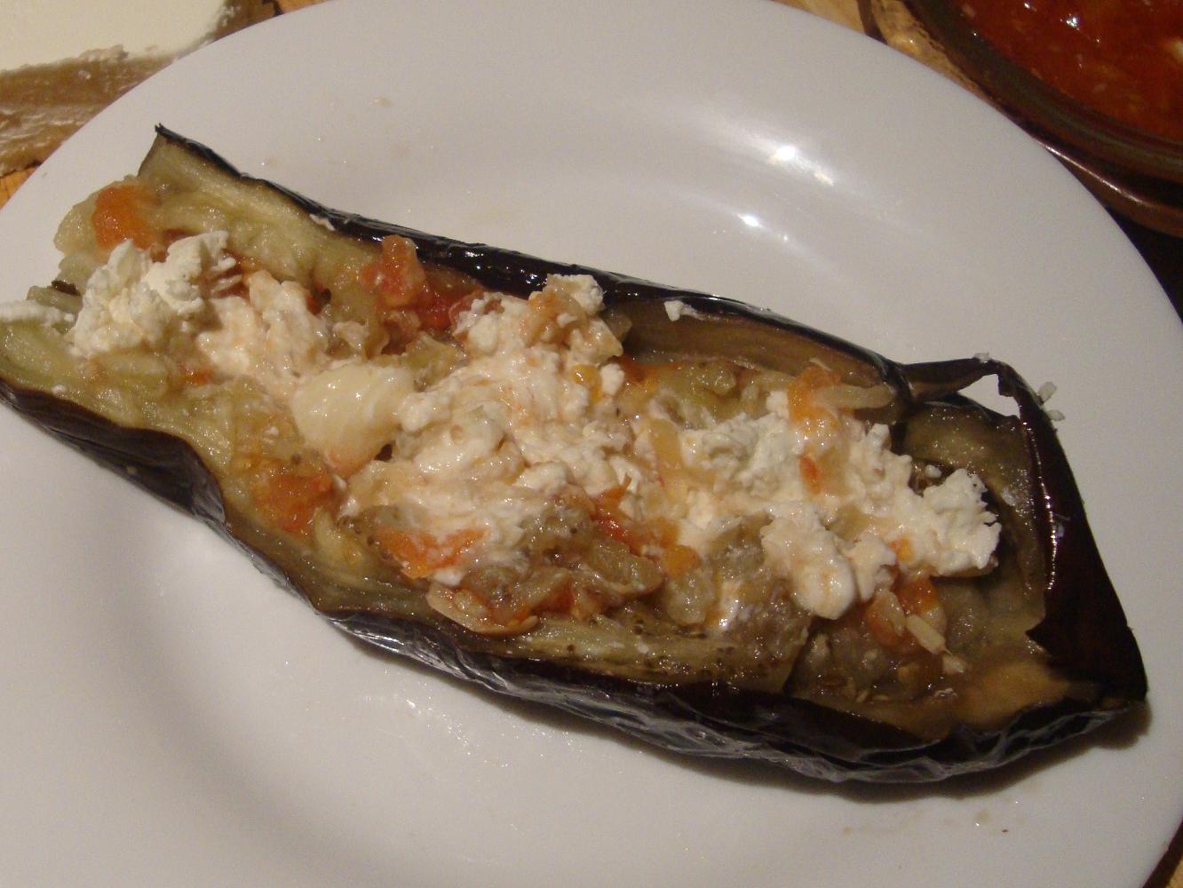 Baked Aubergine