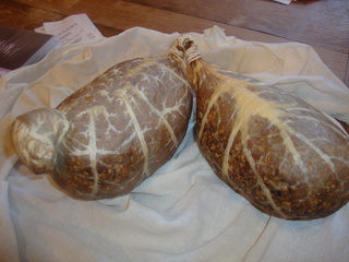 Drying Haggis