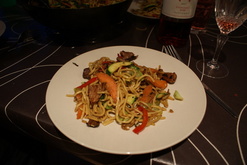 Stir Fry On A Plate