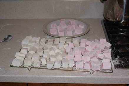 Marshmallows Drying