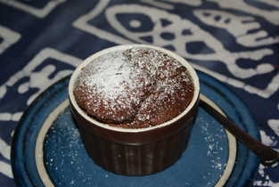 Individual Chocolate Souffle