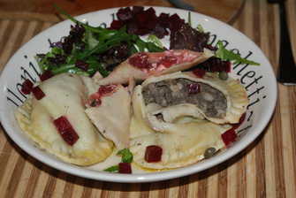 Haggis Ravioli