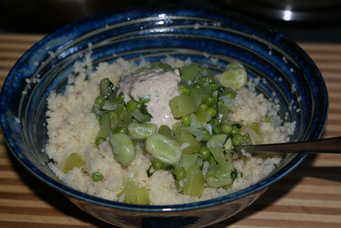 Broad Bean Couscous