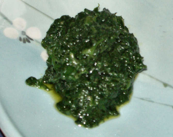 Tarragon Butter Spinach