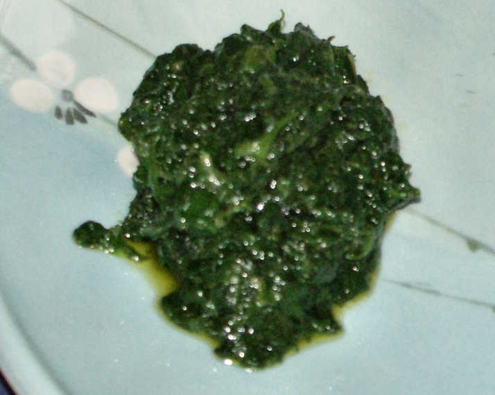 Tarragon Butter Spinach