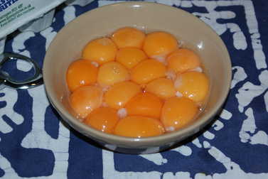 Egg yolks