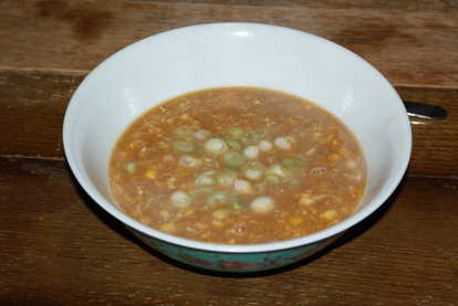 Crab and Sweetcorn Soup