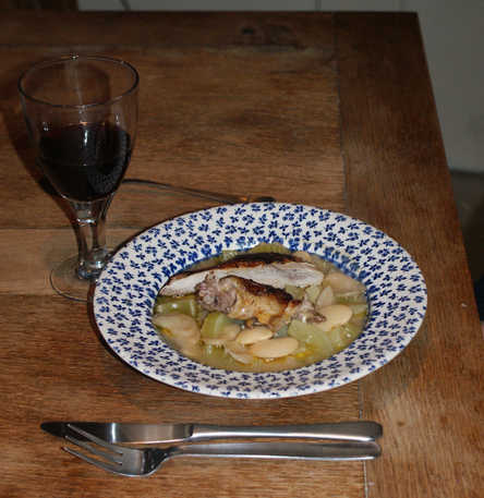 Pheasant and Butterbean Stew