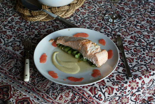 Liquorice Salmon En Papillote