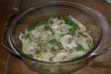 Ceps and Cobnut Salad