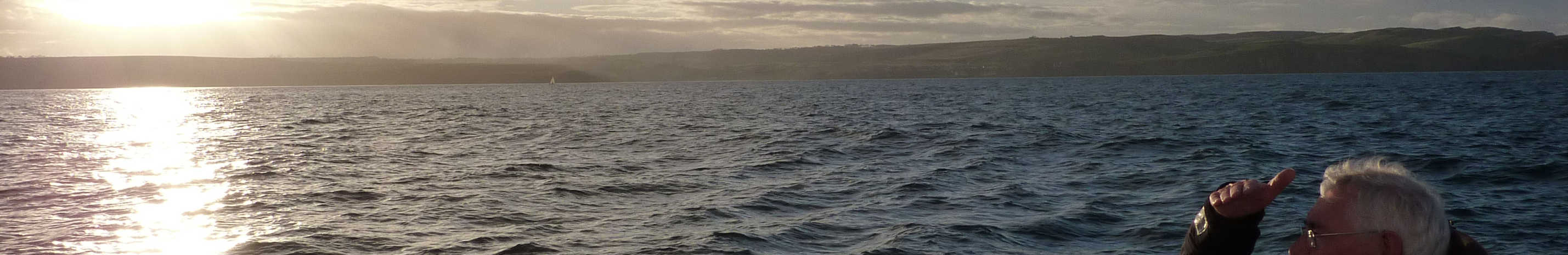 John looks out to sea