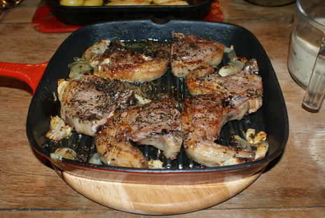 Roast Frozen Lamb Chops