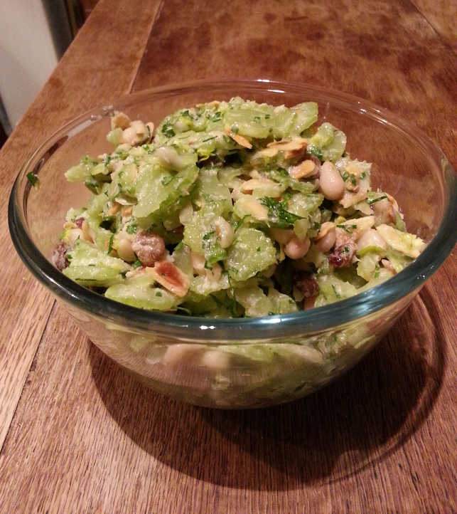 Celery Parmesan Salad