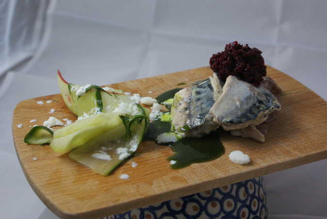 Soused Mackerel Dish