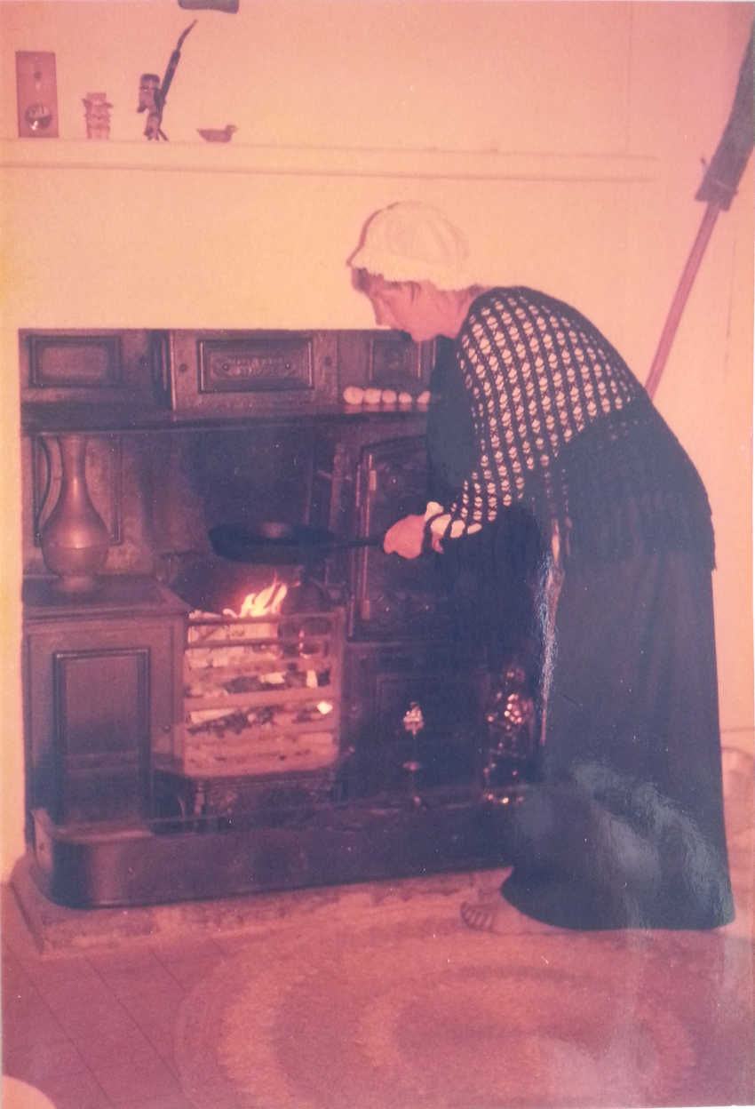 Mum Cooking On The Range