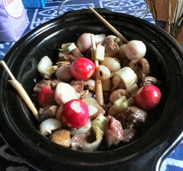 Raw Lemongrass Stew