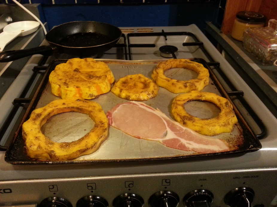 Roast Pumpkin Rings