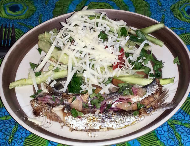 Sardines with Lemon Salsa