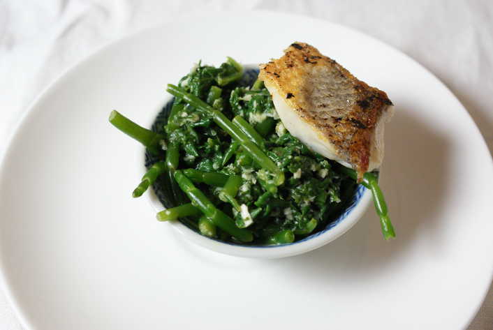 Samphire, Spinach and Horseradish