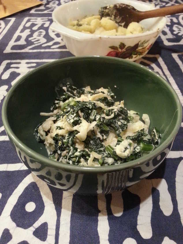 Cavolo Nero with Horseradish