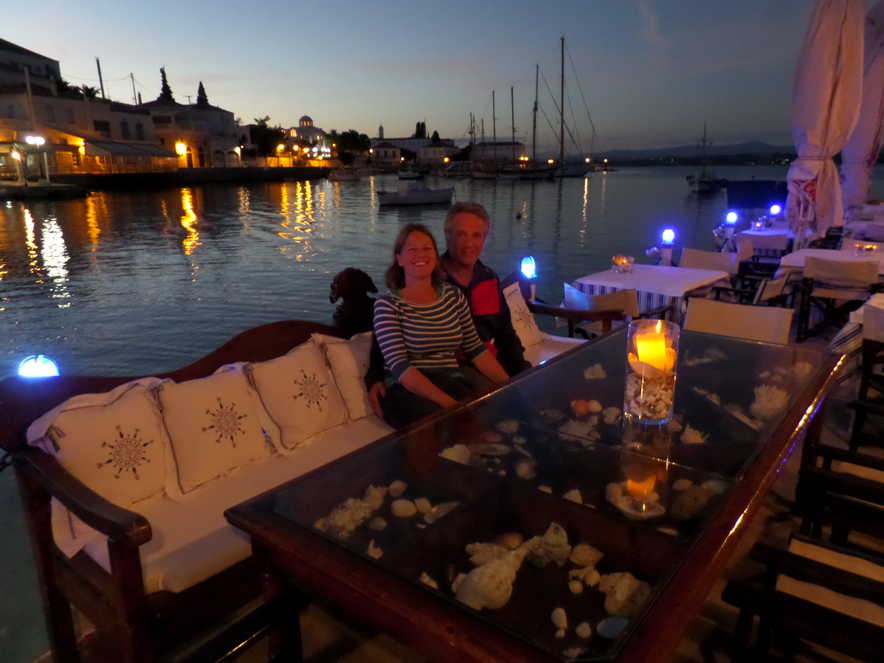Romantic dinner at Liotrivi Restaurant on Spetses