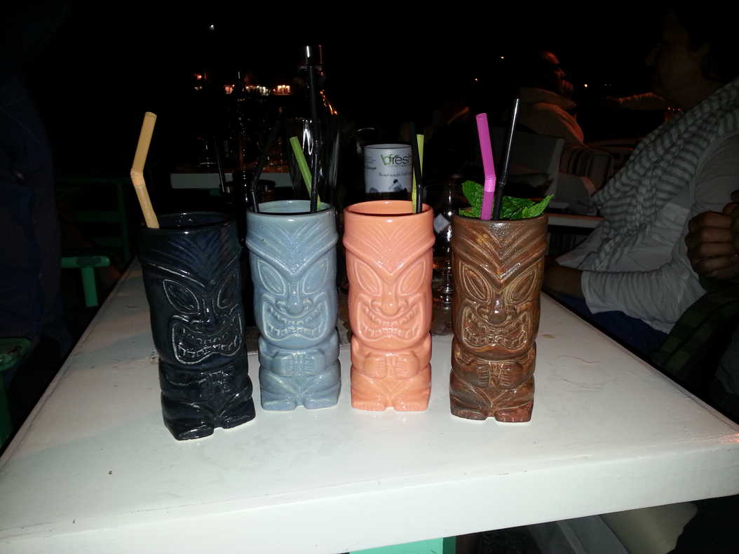 Tiki mugs