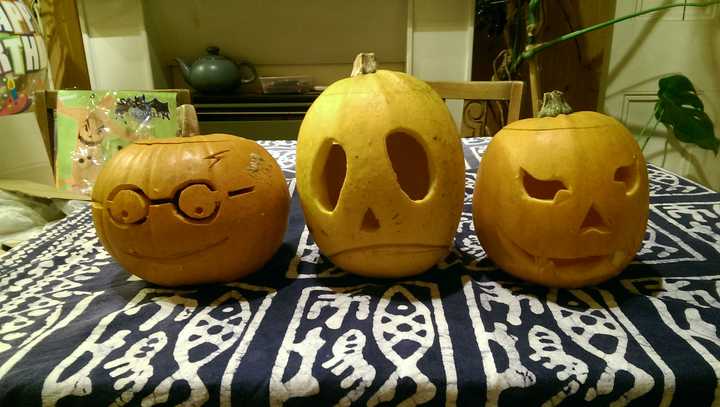 Hogwart's pumpkins