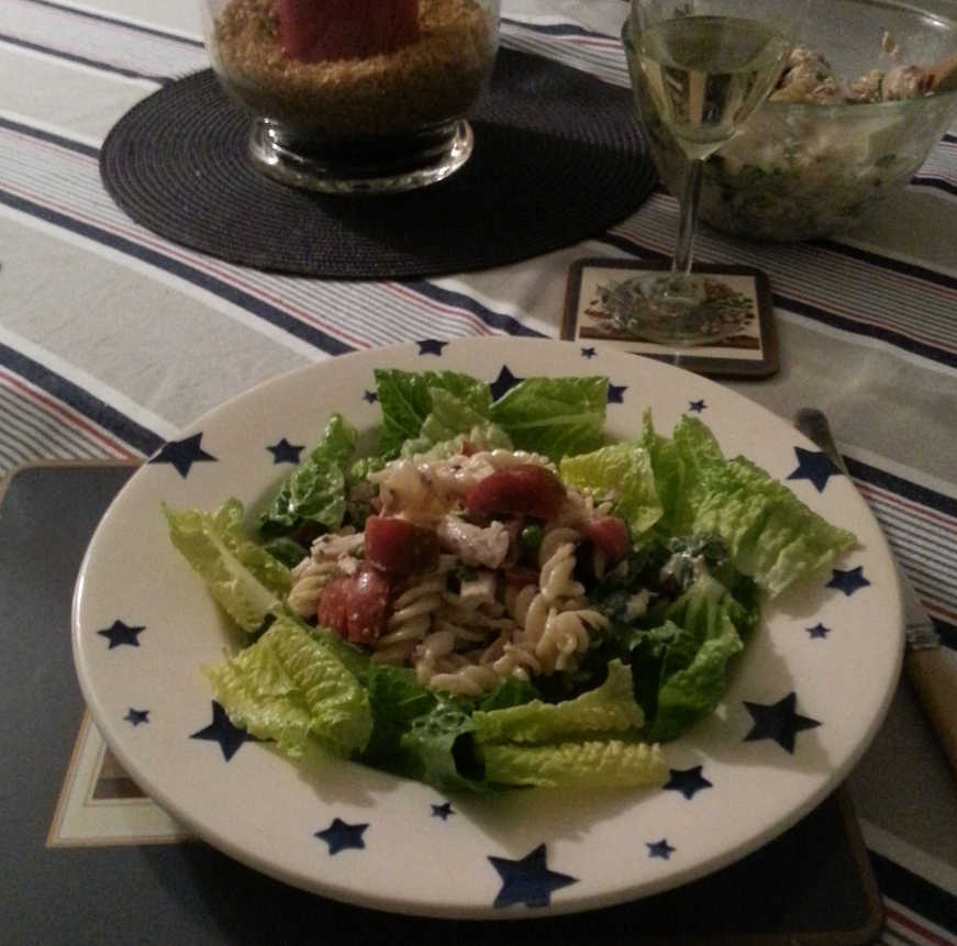 Honey-Mustard Chicken Pasta Salad