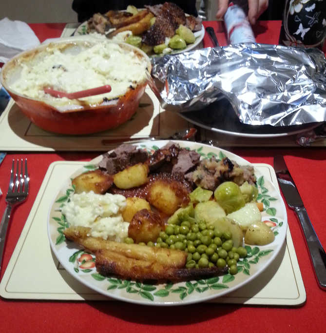 Christmas dinner