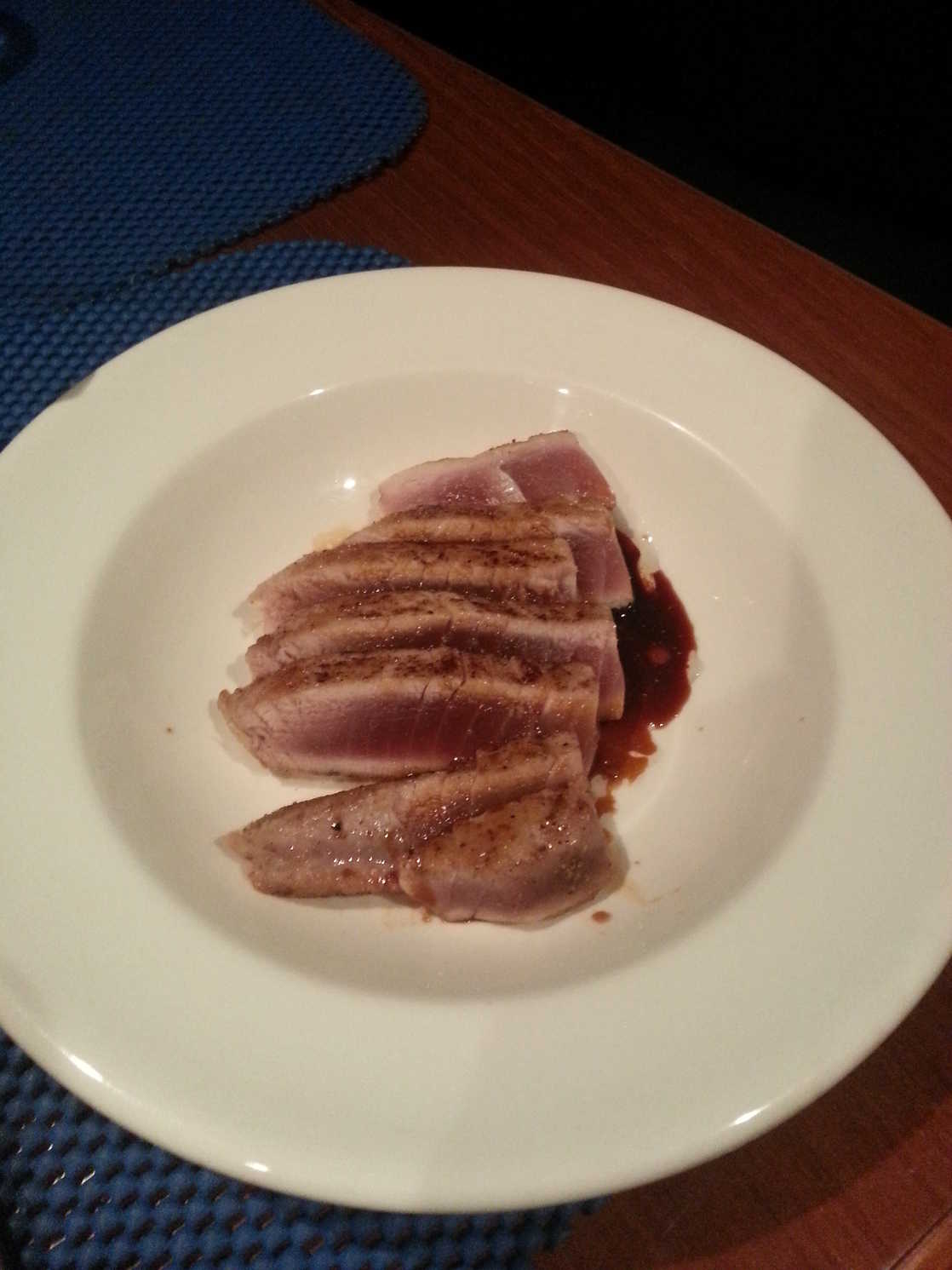 Tuna with Yuzu and Soy Sauce