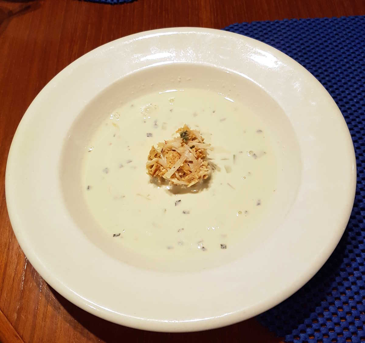 Chilled Crab and Cucumber Soup