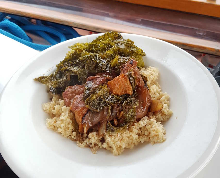 Pork and Cabbage in Oyster Sauce