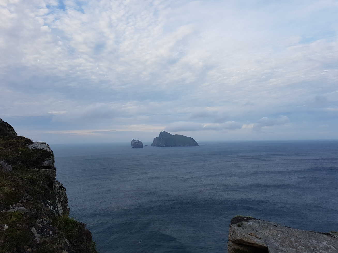 Boreray island - part of the St. Kilda archipelago.